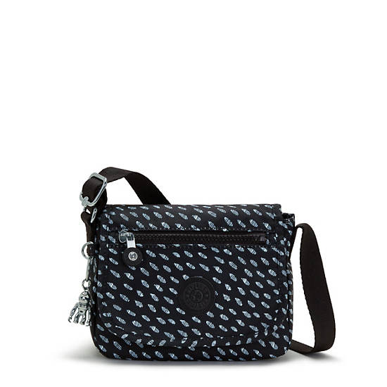 Kipling Sabian Printed Crossbody Mini Tassen Blauw | België 1862IL